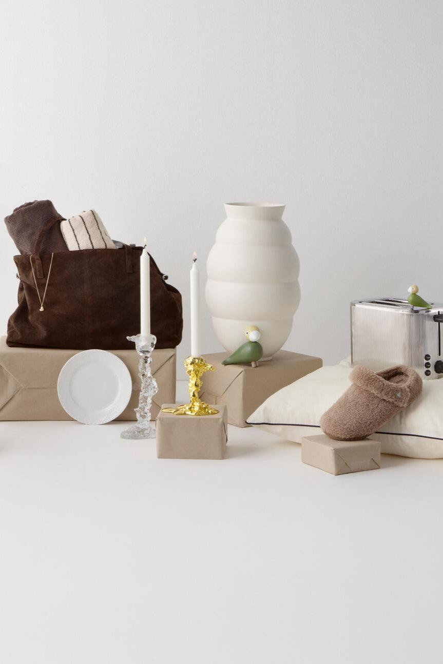 x Tortus Archie vase No5 - hvid